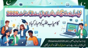 FBISE HSSC Part 2 Result 2026 Federal Board
